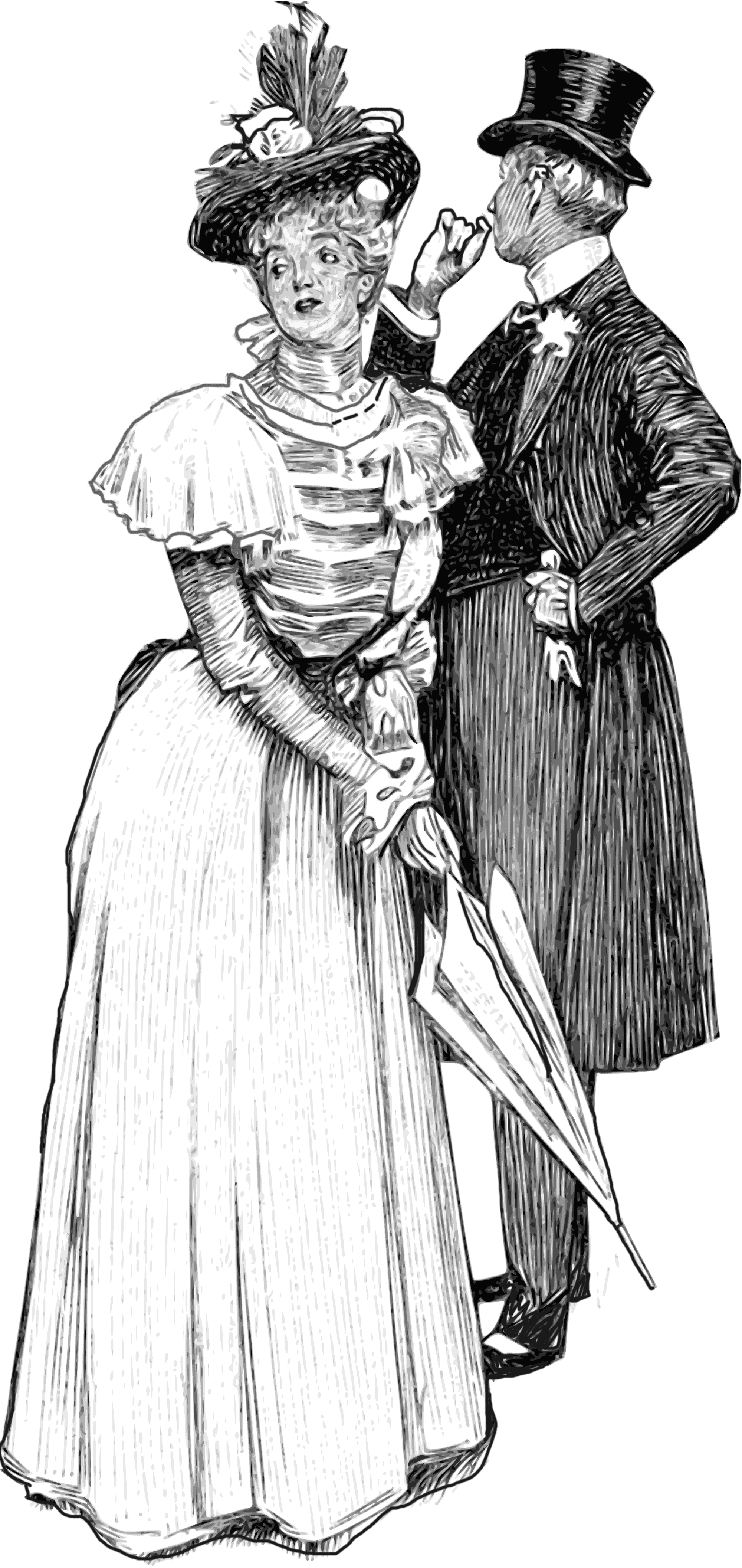 19th century couple